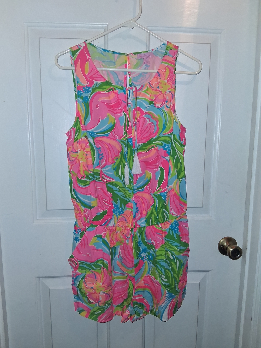 Lilly Pulitizer  Sleeveless Romper Size Mediym